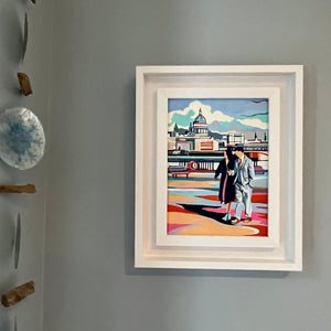 St Paul's Sweethearts (original painting) by Mary Leach