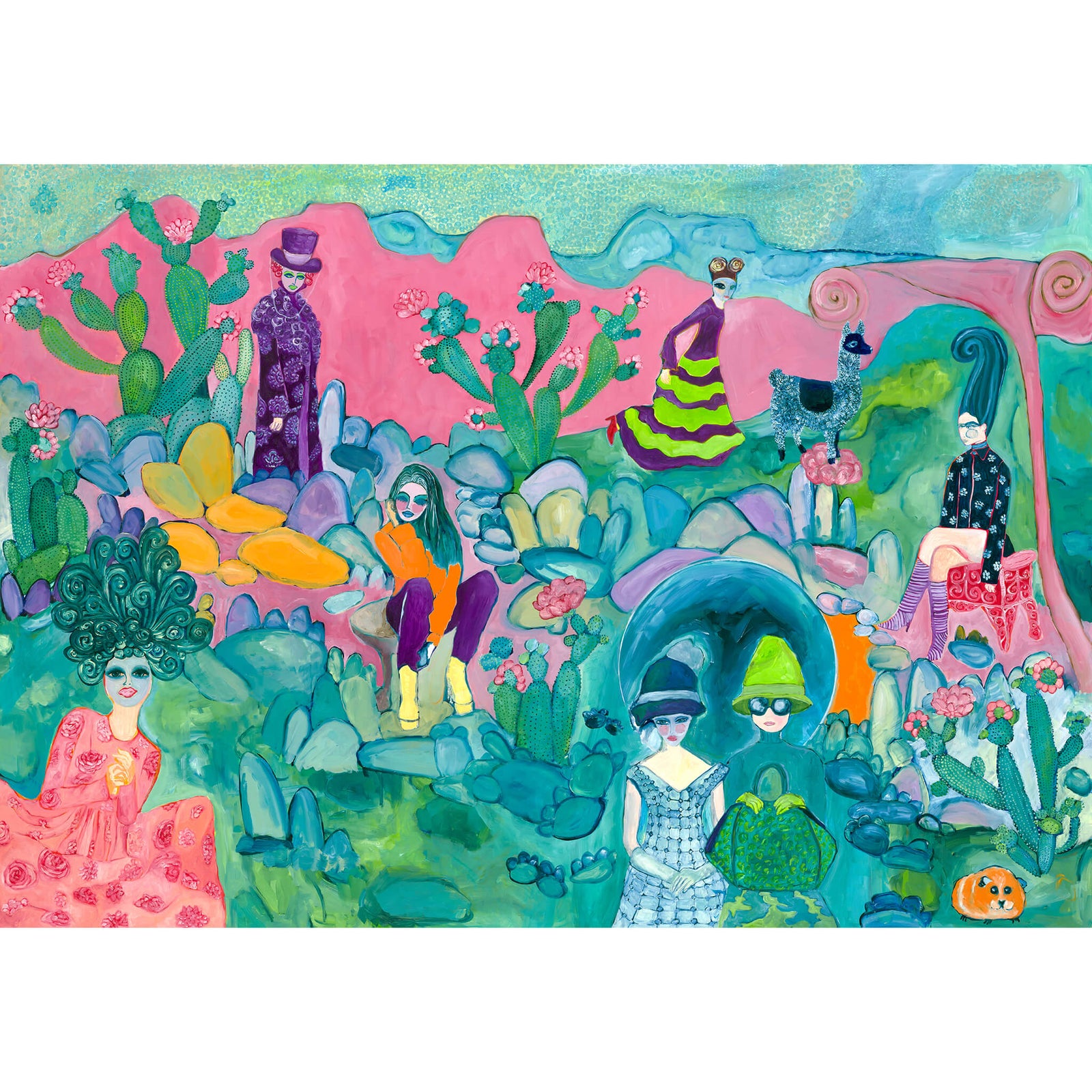 Wonderland by Abigail Lipski Original Oil Painting