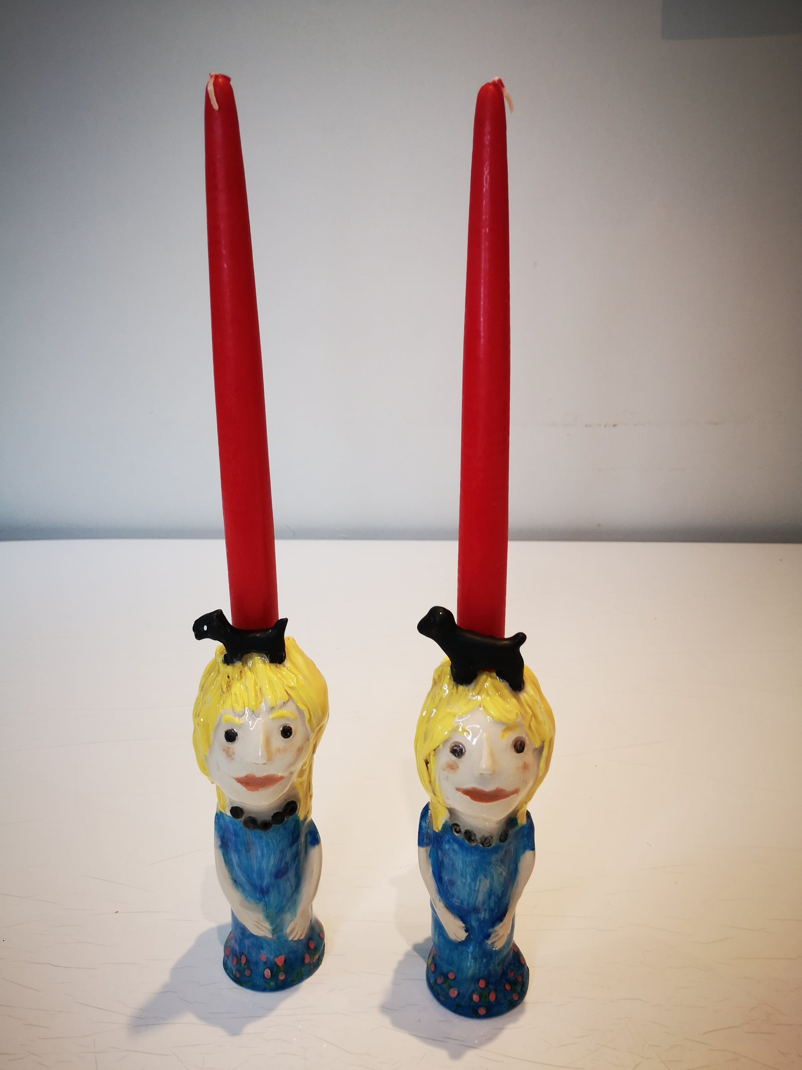 barking mad candle holders