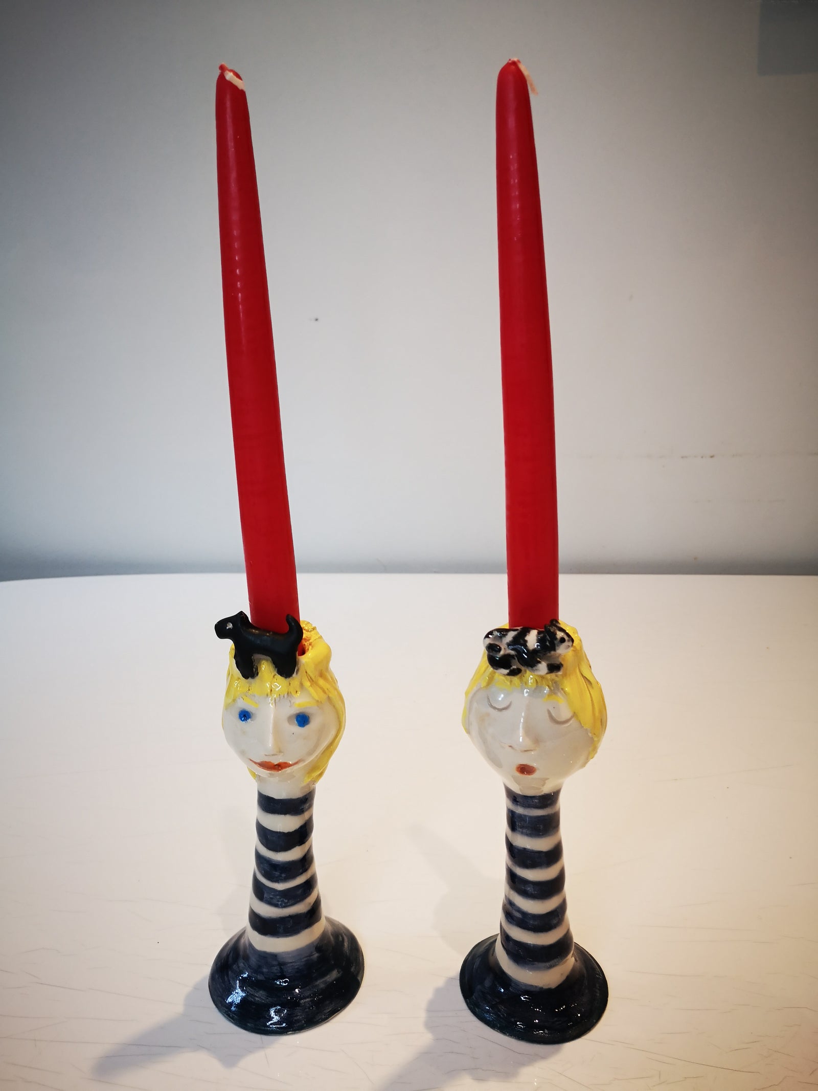 ceramic candle holder