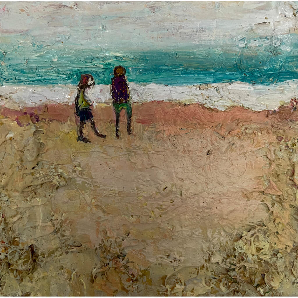 Summer Pale by Jo Hodgen Original Oil Painting