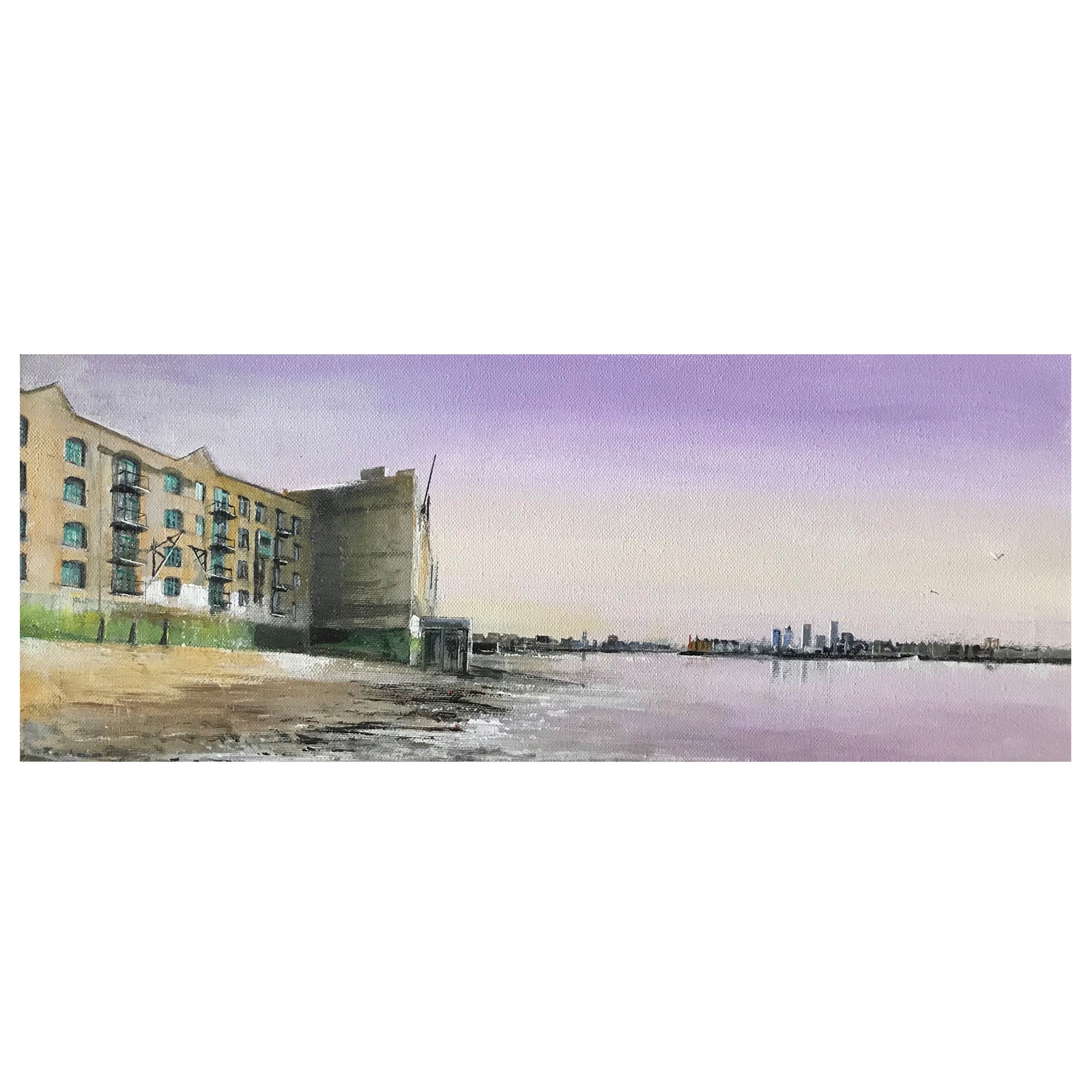 Great Jubilee Wharf, Wapping by Ed J Bucknall — Fine Art Print