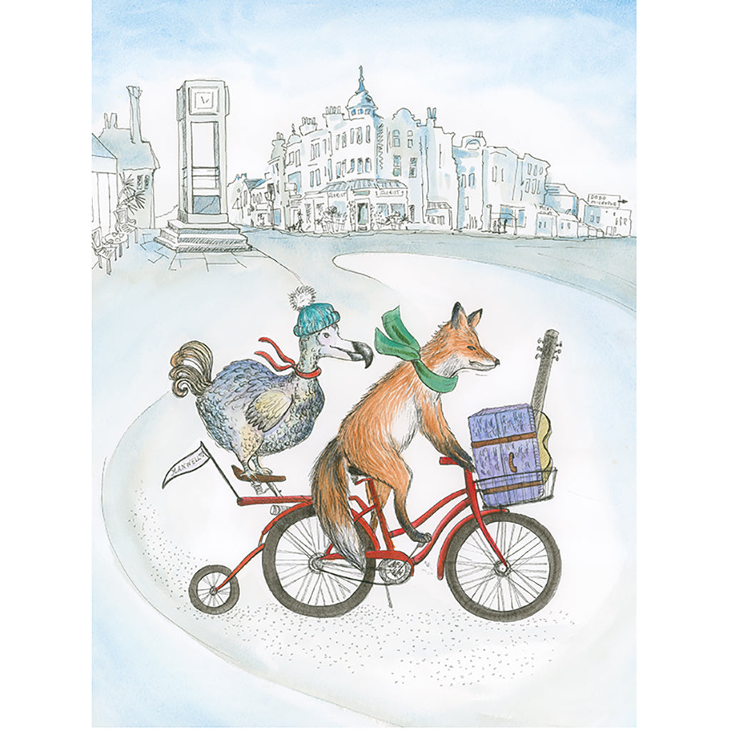 A Bicycle Made For Two by Helen Trevisiol Duff