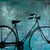 Blue Bike by Sarita Keeler Acrylic
