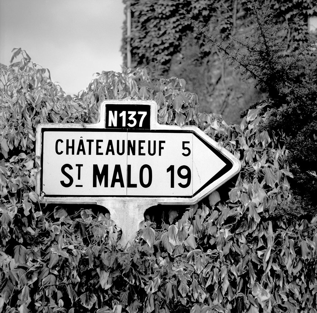 Brittany 08 black and white photograph by Michael Frank