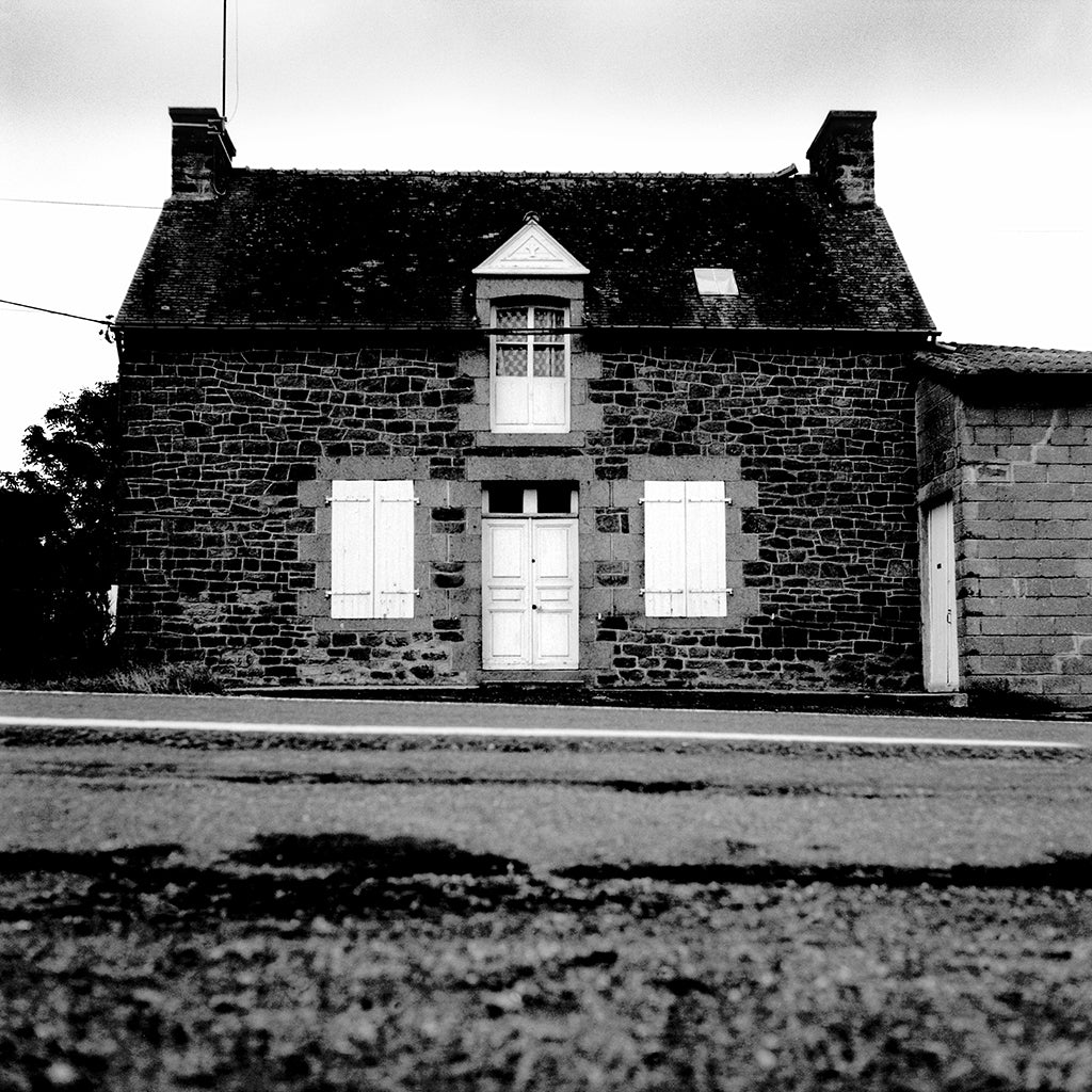 Brittany 09 black and white photograph by Michael Frank