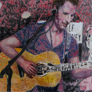 Chesney Hawkes at the Half Moon Putney by artist Stella Tooth Detail