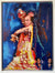 Flamenco dancer oil on canvas by Stella Tooth London artist