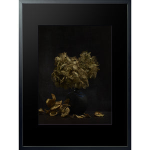 Dutch Masters 10 framed 60x80cm Hydranges leaves photograph by Michael Frank