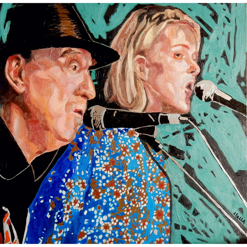 Hank Wangford and Spanner at Half Moon Putney by Stella Tooth