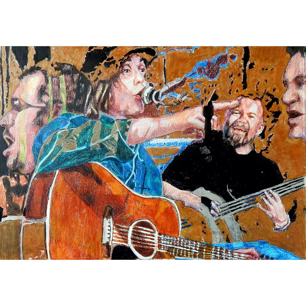 Ian McNabb and The Icicle Works at the Half Moon Putney by Stella Tooth