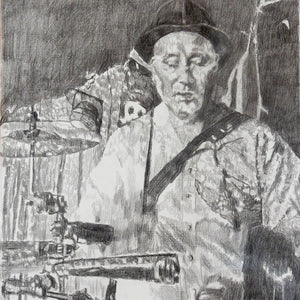 Jah Wobble at the Half Moon Putney by Stella Tooth Detail