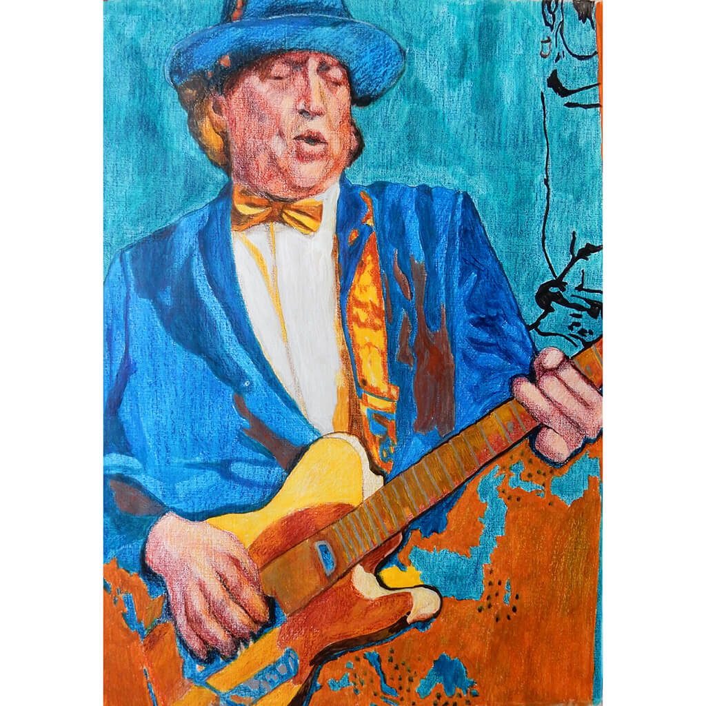 Joe Jammer at the Half Moon Putney by Stella Tooth