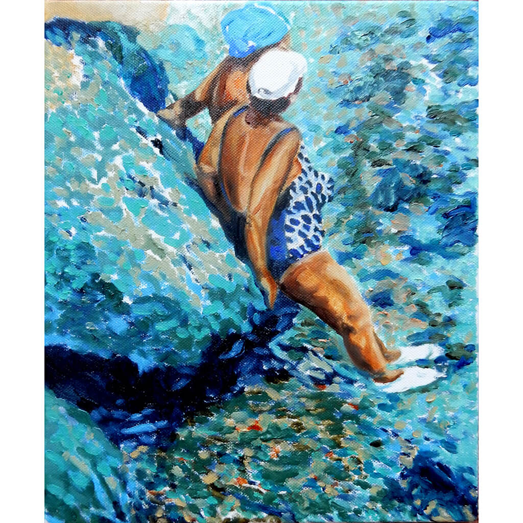 Just Chilling - in Ischia by Stella Tooth