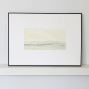 Landscape in Farrow’s Cream by Sarah Knight Framed