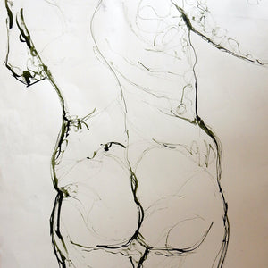 Life Drawing Ink by Stella Tooth Detail