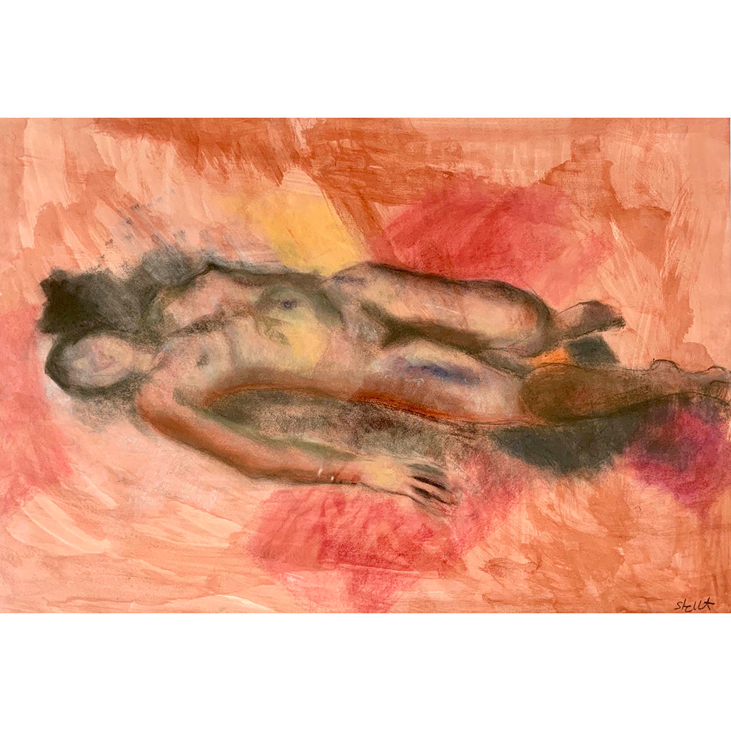 Life Drawing Mixed Media by Stella Tooth