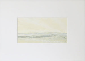 Landscape in Farrow’s Cream by Sarah Knight Mount