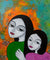 New Mother Painting by Smita Sonthalia