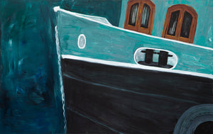 Kingston Boat by Sarita Keeler Acrylic Display