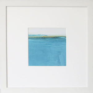 Landscape in Welsh Teal by Sarah Knight