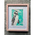 Percy Penguin original drawing by Stella Tooth in frame