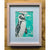 Percy Penguin original drawing by Stella Tooth framed