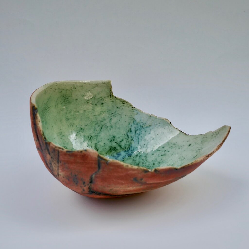 Red Shell by Ruty Benjamini Ceramic Artist Main