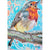 Robin Redbreast bird drawing by Stella Tooth London Artist full