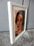 Audrey Hepburn Pastel Artwork by Stella Tooth Framed Side