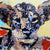 Thai tiger cub by Stella Tooth portrait original mixed media animal artwork detail
