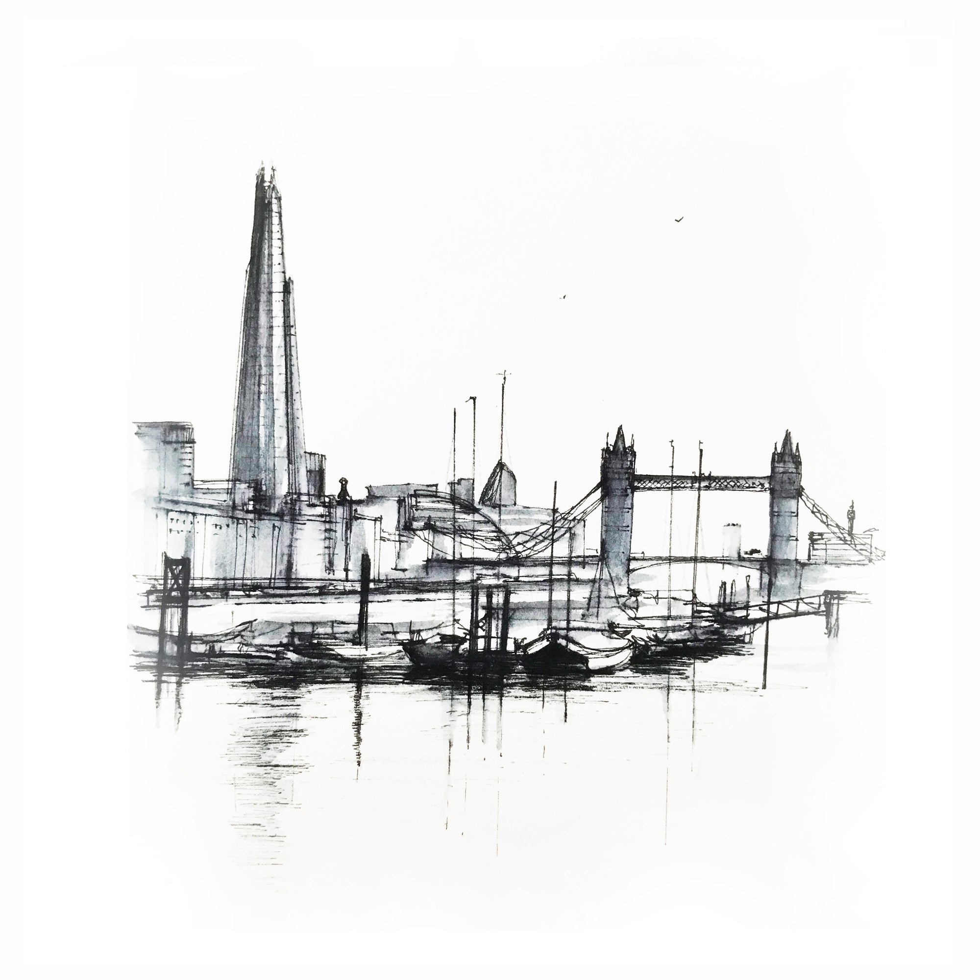 Tower Bridge by Ed J Bucknall — Fine Art Print