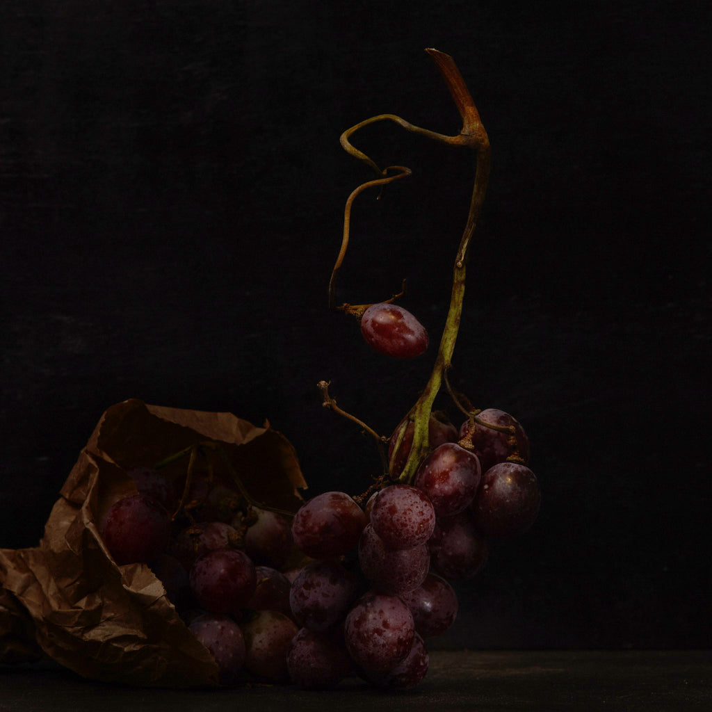 Dutch Masters 05 bunch of grapes still life by Michael Frank